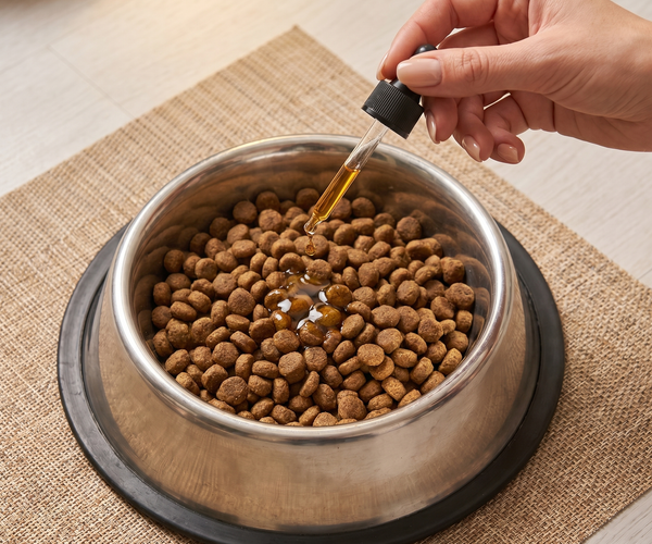 It Goes Straight On Their Food — No Fighting With Pills