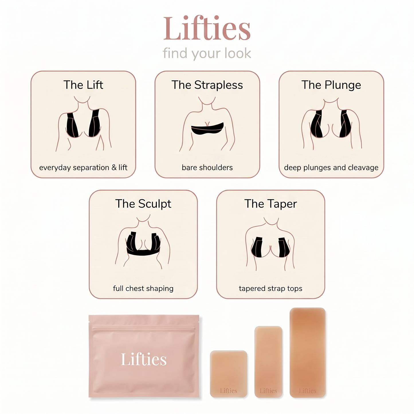 Invisible Bra Tape